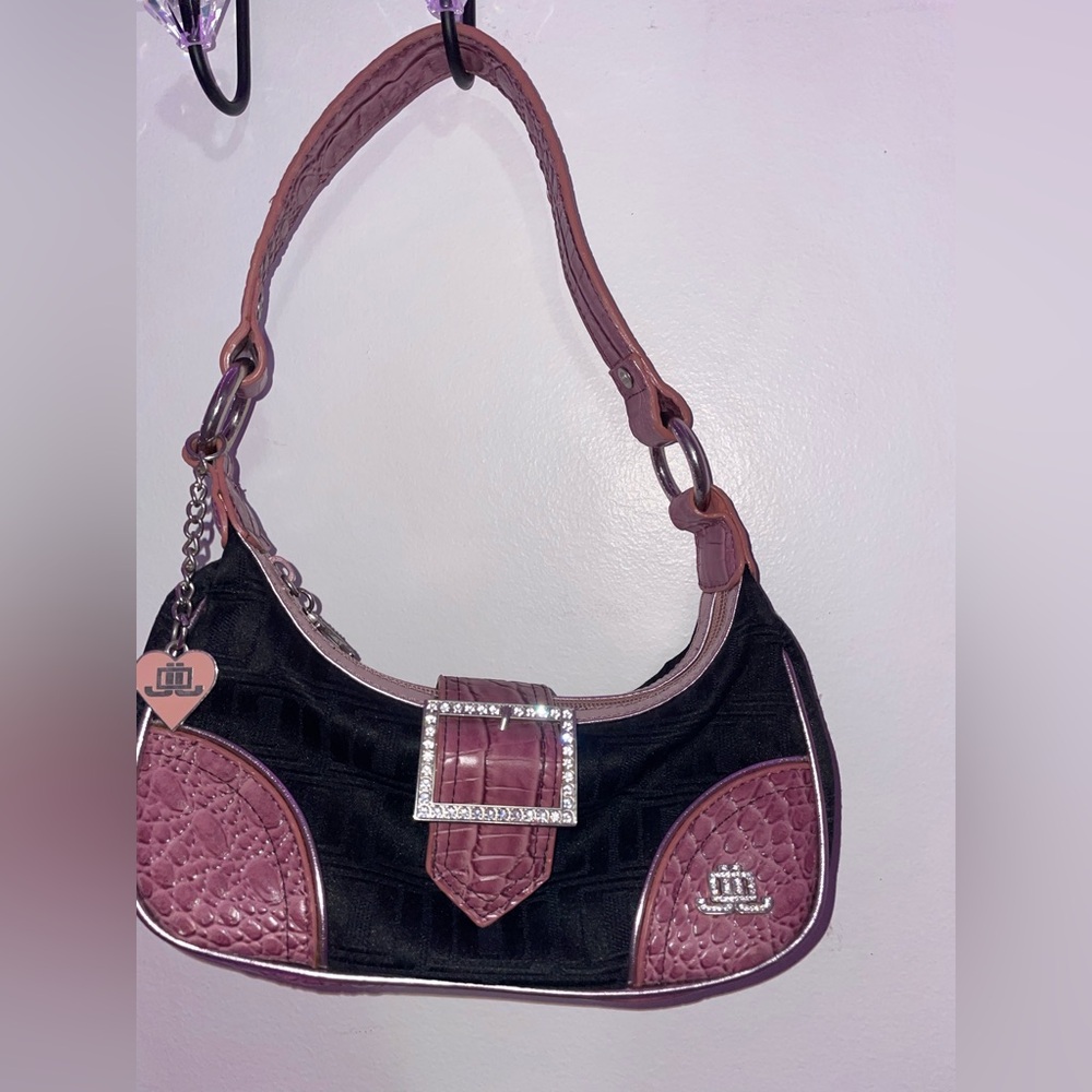 Jennifer Lopez (JLO) Black & Pink Mini Bag